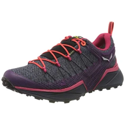 Imagen de Salewa WS Dropline Gore TEX Zapatillas de trail running para Mujer, Ombre Blue/Virtual Pink, 35 EU