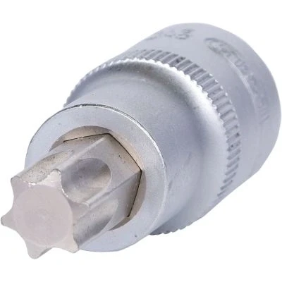 Imagen de KS TOOLS 911.1368 Piezas insertables de llave cubo DIN3120, ISO1174 T55 Acero cromo vanadio Torx moleteado