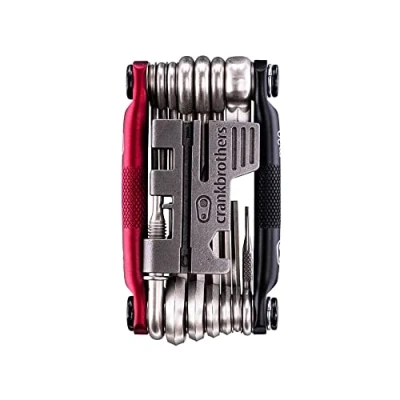 Imagen de CRANK BROTHERS multiherramienta M20, negro/rojo