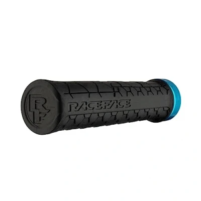 Imagen de Race Face Getta Grips Agarres, Unisex Adulto, Negro/Turquesa, 30 mm