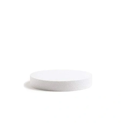 Imagen de DECORA, 0173925 Disco Redondo de Poliestireno Embolsado Individualmente, Ideal como Muñeco para Hacer Tartas Pisos, Bordes Rectos, Ø 25 x H 5 CM, Hueso, cm