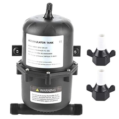 Imagen de Wincal Acumulador De Bomba Agua Tanque PresióN Control Flujo 0.75l 125 Psi Marine Rv Recipiente A Impermeable Eliminador Golpe Ariete