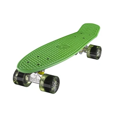 Imagen de Ridge Original 22&quot; Cruiser Skateboard, Unisex Youth, Verde/Claro Verde, 56 cm