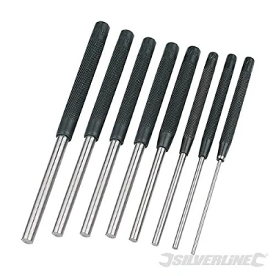 Imagen de Silverline Tools PC12 8 botadores 2,4 9,5 mm