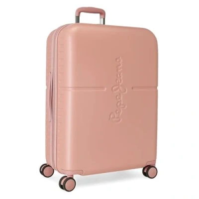 Imagen de Pepe Jeans Highlight, Equipaje Maletas Mujer, Rosa (Pink), 48x70x28 Cms