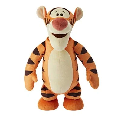 Imagen de Mattel Tigger Feature Plush (German), Multicolor (HHL52)