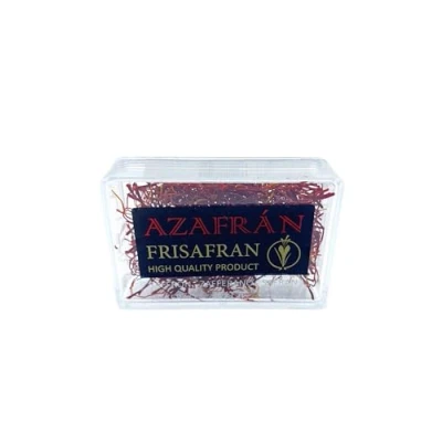Imagen de FRISAFRAN azafrán español en hebra 2g Hebras Especia de azafran para cocinar Polvo tradicional Sobres 100% natural puro