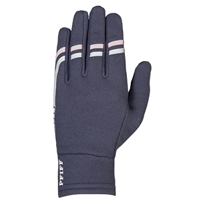 Imagen de PFIFF 102817 Silicone Guantes de equitación para Invierno, Color Azul, Rosa y Gris 12