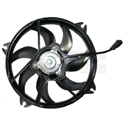 Imagen de TYC 805 0010 ventilador de radiador 385 130/240 sin bastidor (armazón) CITROËN: C4 Picasso 2, Berlingo II, 1