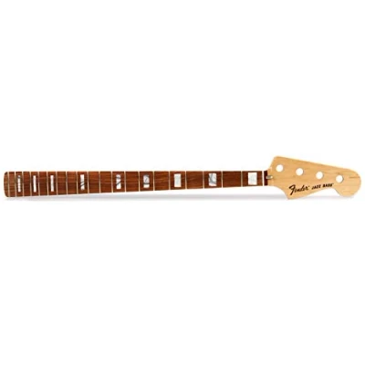 Imagen de Fender Classic Series 70&#039;s Jazz Bass Neck, 20 Medium Jumbo Frets, Block Inlay, Pau Ferro
