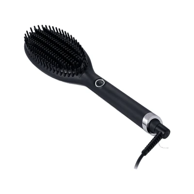 Imagen de ghd glide gift set cepillo eléctrico alisador de pelo, all rounder y neceser resistente al calor, tecnología iónica, edición limitada 2024