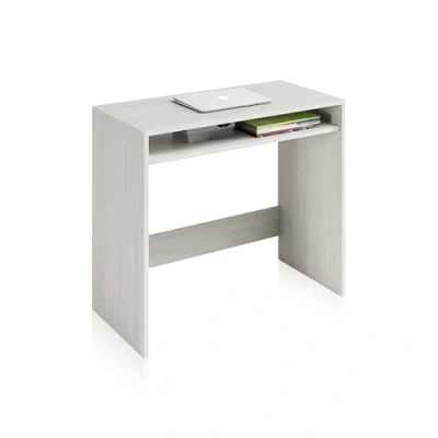 Imagen de Habitdesign Escritorio, Mesa de Ordenador, Juvenil, Acabado en Color Blanco Alpes, Medidas: 79 cm (Ancho) x 43 (Fondo) (Alto)