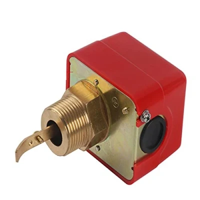 Imagen de Interruptor de Flujo Agua, PDT R3 / 4 Control Sensor Aceite Agua líquida automático Tipo Paleta 15A 250V IP54, Controlador Objetivo HFS 20, Controla el