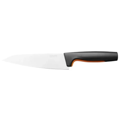 Imagen de Fiskars Cuchillo de chef, Mediano, Functional Form, Longitud total: 29 cm, Acero inoxidable japonés/plástico, 1057535