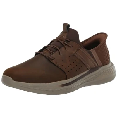 Imagen de Skechers USA Men&#039;s Slade Zachary, Zapatillas Hombre, Brown, 45 EU