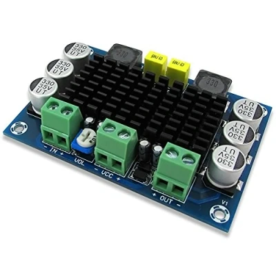 Imagen de DollaTek DC 12V 24V TPA3116 D2 100W Mono Canal de Audio Digital Amplificador Junta Coche
