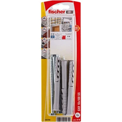 Imagen de FISCHER 503784 Blister SXR 10x100 SS K NV