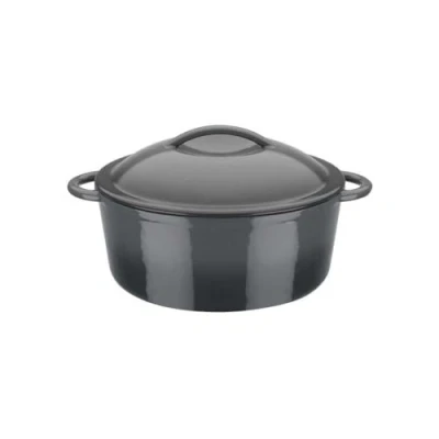 Imagen de GSW Olla de Cocina, Gris, 24 x 10 cm, 4 l, Hierro Fundido