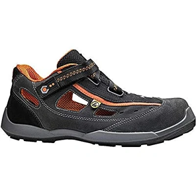 Imagen de BASE, Aerobic, sandalia de seguridad, Record, color gris y naranja, S1P ESD SRC, talla 44