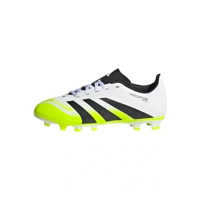 Imagen de adidas Predator Club Firm Multi Ground Football Boots Kids, Botas de fútbol Unisex niños, Cloud White/Core Black/Lucid Lemon, 29 EU