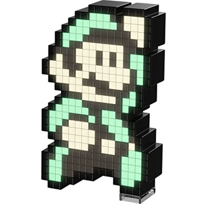 Imagen de PDP Lampara de sobremesa Pixel Pals Luigi Mario Bros (PS4), Multicolor