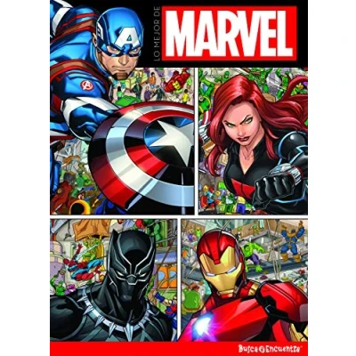 Imagen de Lo mejor de Marvel. Busca Y Encuentra: 1 (BUSCA ENCUENTRA 19X27)