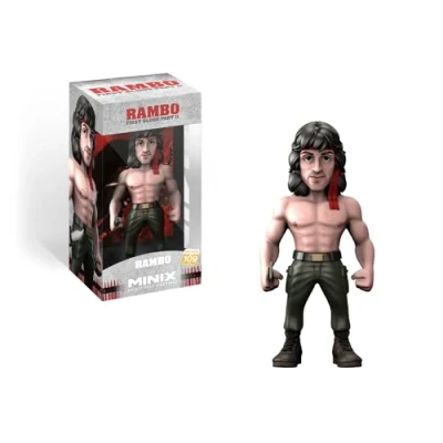 Imagen de MINIX Figura de Rambo con Bandana Coleccionables 12 cm para Exhibición, Idea Regalo Niños Y Adultos, Fans TV &amp; Cine MN14576