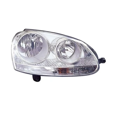 Imagen de ALKAR 2742117 Faros derecha W5W, H7/H7, PY21W cromo con electromotor VOLKSWAGEN: Golf 5, Jetta 3