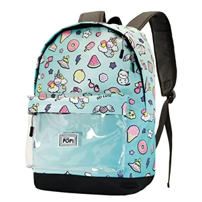Imagen de Oh My Pop! So Cute Mochila HS Clear, Multicolor, 30 x 41 cm, Capacidad 22 L