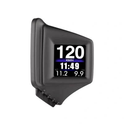 Imagen de AMROOLOO Head up Display para coches, pantalla giratoria en el coche, mostrando los datos de conducción, velocímetro GPS, OBD Car Display, adecuado todos coches