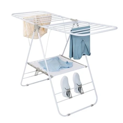Imagen de Honey Can Do DRY 01610 Tendedero De Acero con Alas, Blanco