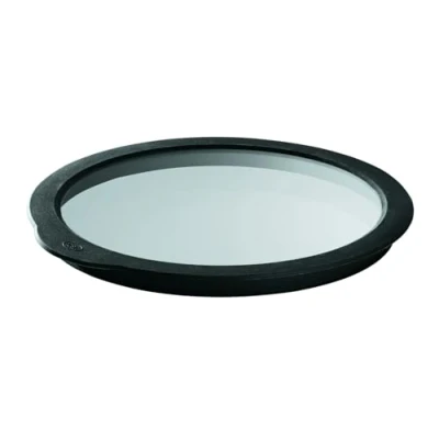 Imagen de RÖSLE tapa hermética, de cristal con borde silicona para cerrar cuencos y ollas, apta el lavavajillas, 24 cm diámetro