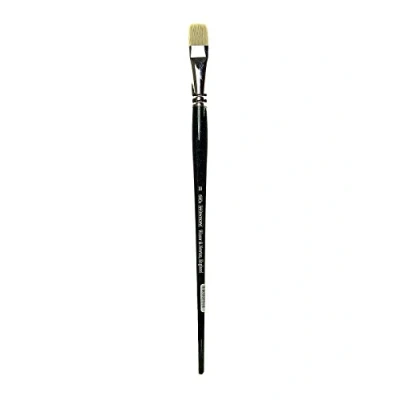 Imagen de Winsor &amp; Newton Pinceles Winton para óleo o acrílico, pelo de cerda, mango largo,plano largo nº 10