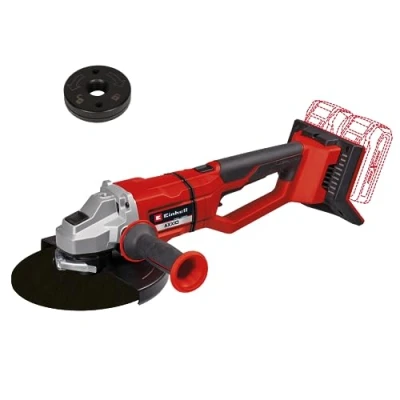 Imagen de Einhell Amoladora angular con batería AXXIO 36/230 Q Power X Change (36 V, máx. profundidad de corte 70 mm, 6600 rpm, motor sin escobillas, envío batería, cargador disco corte)