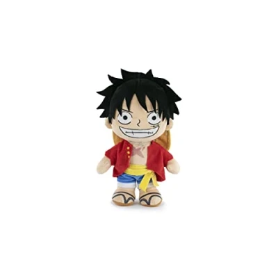 Imagen de BARRADO One Piece Peluche de los Personajes 28 Centímetros Luffy, Sanji, Roronoa Zoro,Shanks Calidad Super Soft