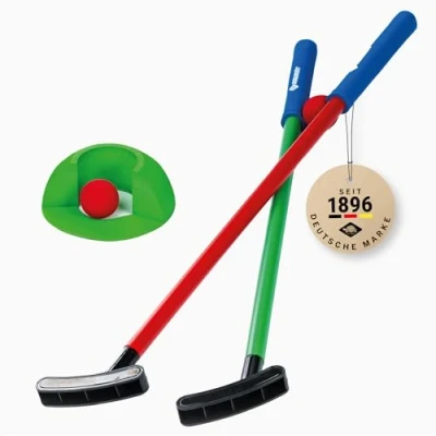 Imagen de Schildkröt 970307 Funsports Minigolf, para Niños, Interior y Exterior, Juego Completo con 2 Palos, 1 Hoyo Bolas, Jugadores, 970307, Color, ‎Einheitsgröße