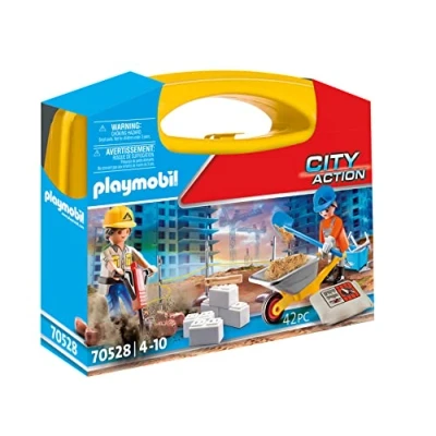 Imagen de PLAYMOBIL City Action Maletín Construcción, a Partir de 4 años