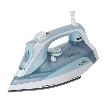 Imagen de Jata PL1058C Plancha de Vapor con Suela Cerámica. Autolimpieza, antical, antigoteo. Golpe vapor: 220 g. 3000 W. vertical