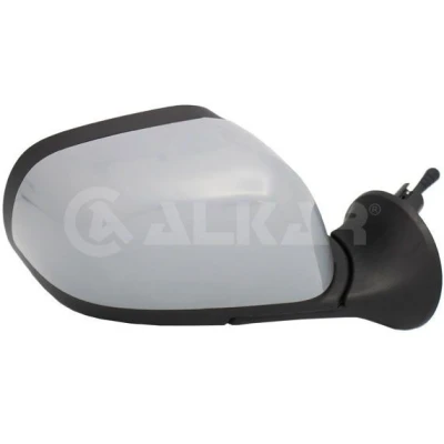 Imagen de Espejo retrovisor Alkar 6138613 derecha imprimado Ajuste por cable, convexo DACIA: Duster SUV, Furgón