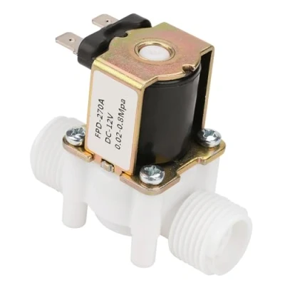 Imagen de 1/2&quot; Dc 12V Válvula de Agua Solenoide Eléctrico N/C Aire Entrada Cerrada Interruptor Flujo Herramientas Para Dispensador