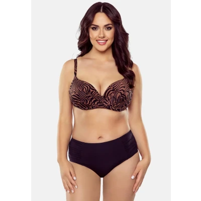 Imagen de Vivisence Padded Top de bikini, Mujer, Talla: 100E, Brown black