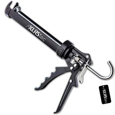 Imagen de KLRStec® PREMIUM Pistola Silicona de cartuchos hasta 310 ml, perfecta para rejuntar y sellado clafateo metálico todo tipo 310ml