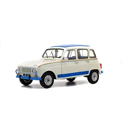 Imagen de Solido Renault 4L Joging Coche en Miniatura de colección, S1800105, Blanco/Azul, 1800105