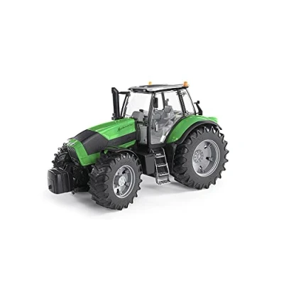 Imagen de bruder 03081 Deutz Agrotron X720 con cargador frontal, tractor, granja, juguete, vehículo