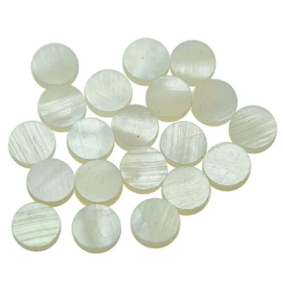 Imagen de KAISH 20 piezas de 6 x 2 mm para guitarra natural con incrustaciones nácar