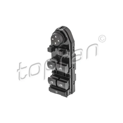 Imagen de TOPRAN 503 760 Interruptor, elevalunas lado del conductor, delante BMW: X3