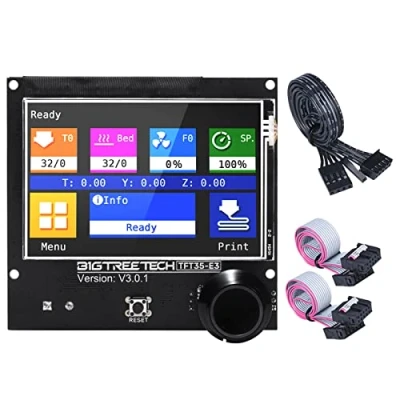 Imagen de BIGTREETECH TFT35 E3 V3.0 Panel de control inteligente con pantalla táctil compatible SKR V1.3 PRO para impresora 3D Ender 3/CR10