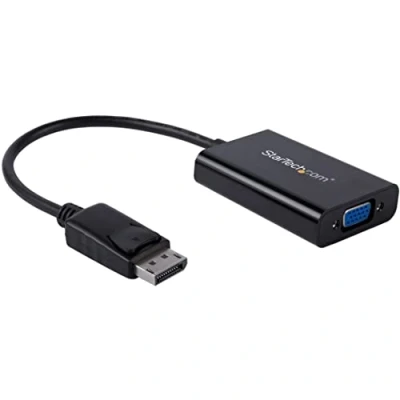 Imagen de Startech.com Adaptador De Vídeo Displayport A Vga Con Audio Convertidor