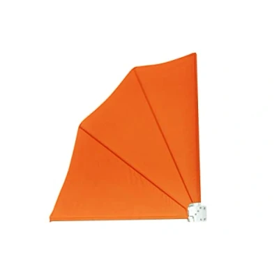 Imagen de SmartSun Toldo Lateral 1,4x1,4m Naranja Abatible en Abanico Balcón Terraza