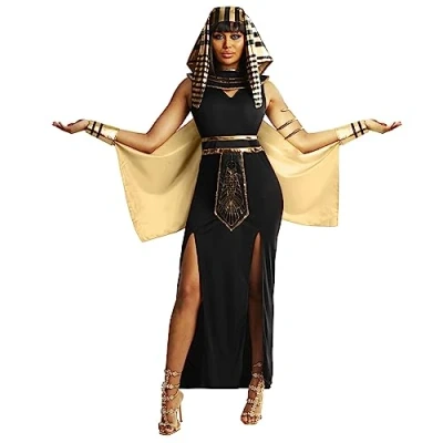 Imagen de Morph Costumes Premium Disfraz Cleopatra Mujer, Egipcio Egipcia Diosa Faraona Mujer Carnaval Talla XXL